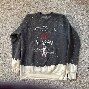 Black and Cream Christmas Sweatshirt